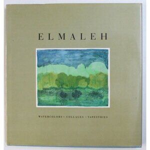 Victor Elmaleh: Watercolors Collages Tapestries Hardcover Coffee Table Art Book